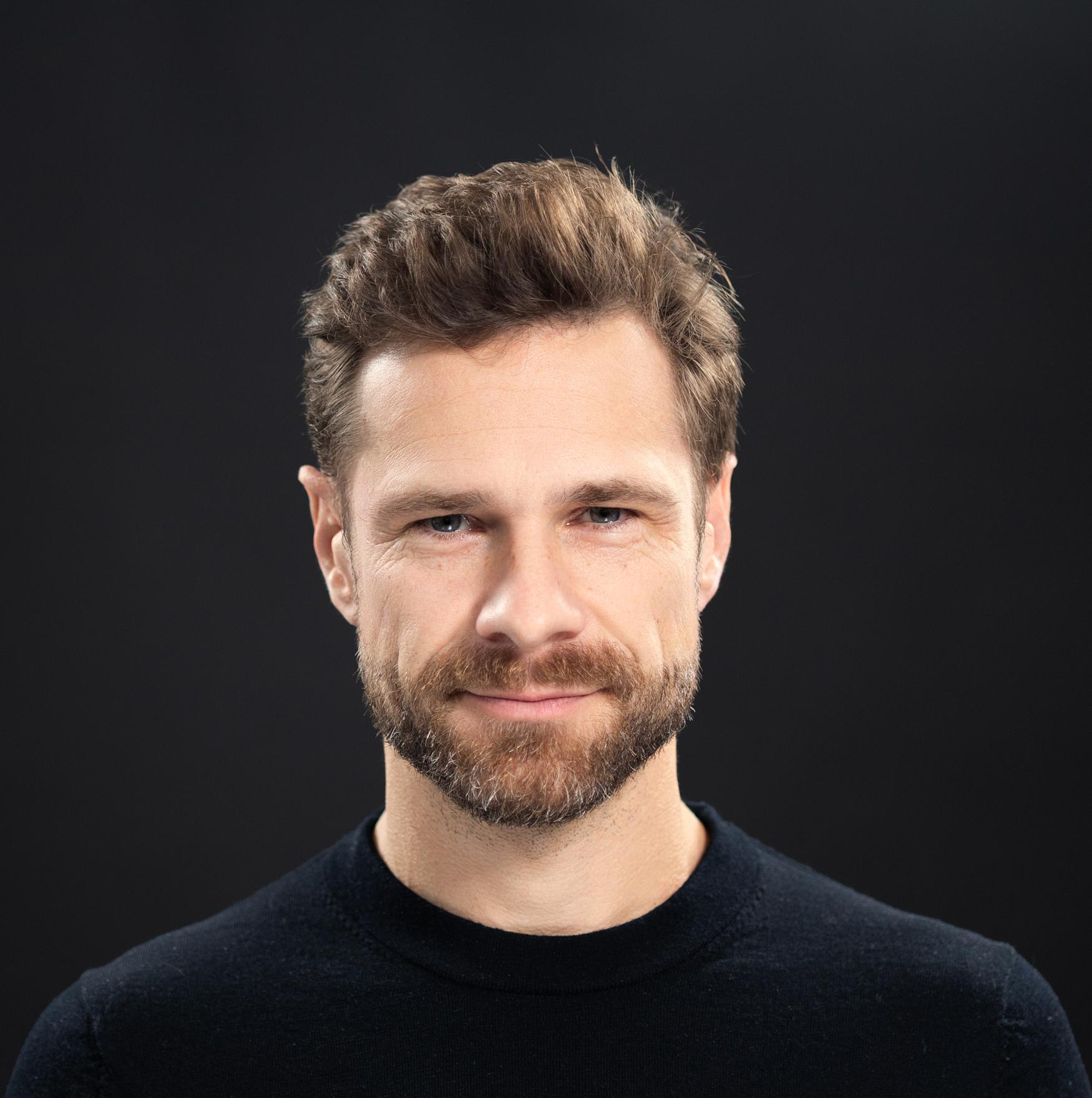 Studio-Portrait von Dirk Fehse